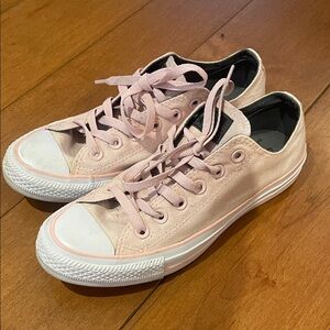 Light Pink Canvas Low-Top Converse